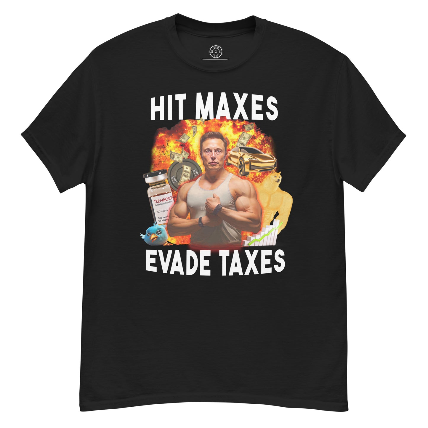 Elon Musk, Hit Maxes - T-Shirt