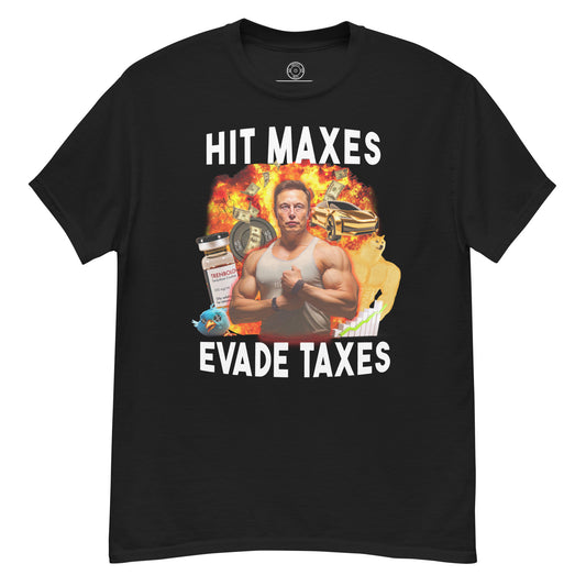 Elon Musk, Hit Maxes - T-Shirt