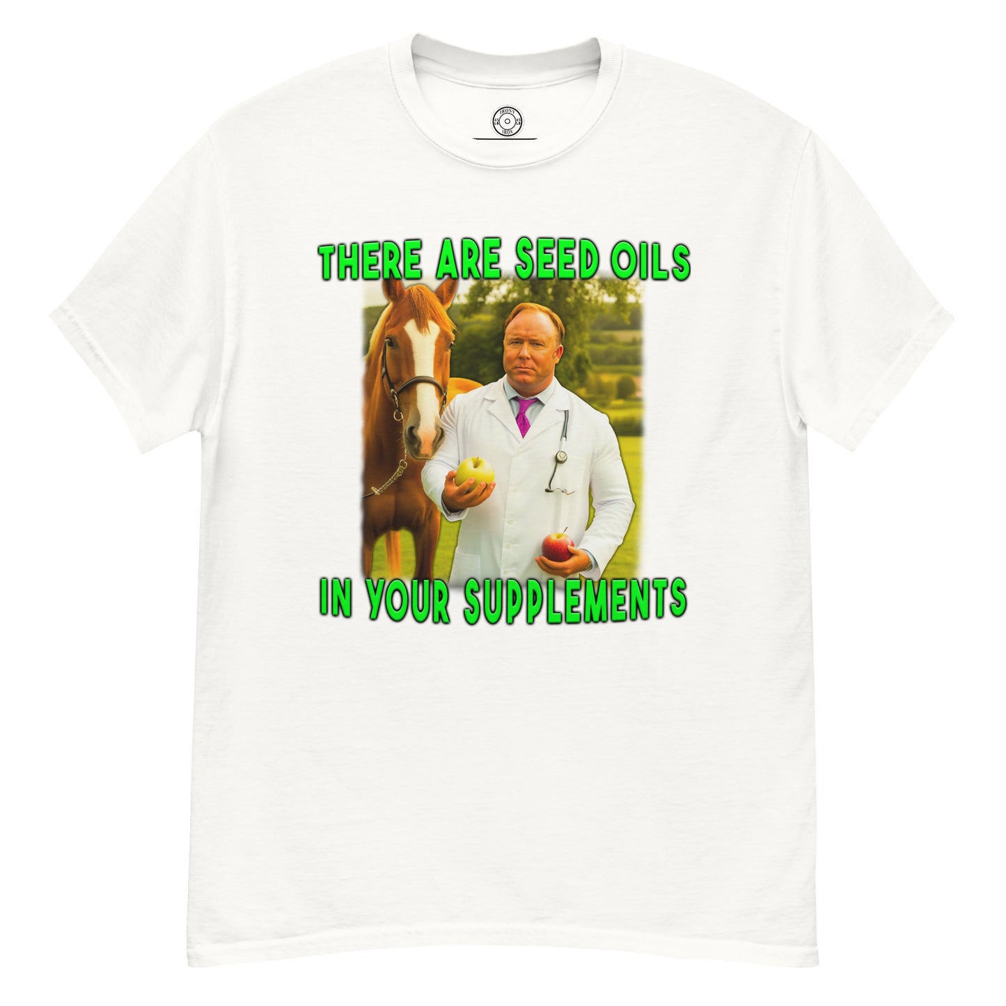 Alex Jones Seed Oil - T-Shirt