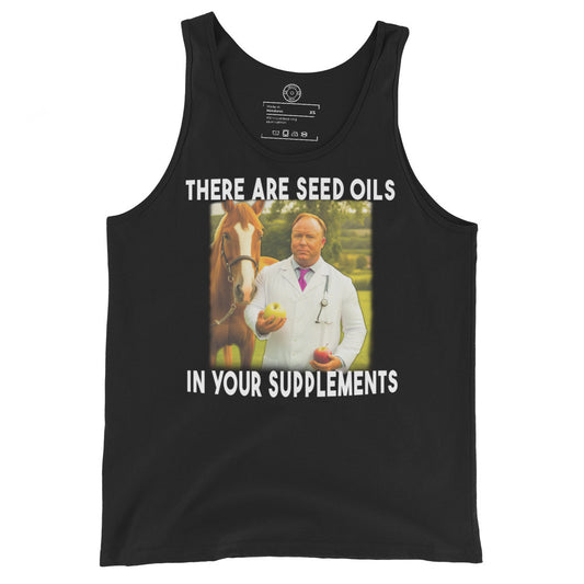 Alex Jones Seed Oil - Tank Top